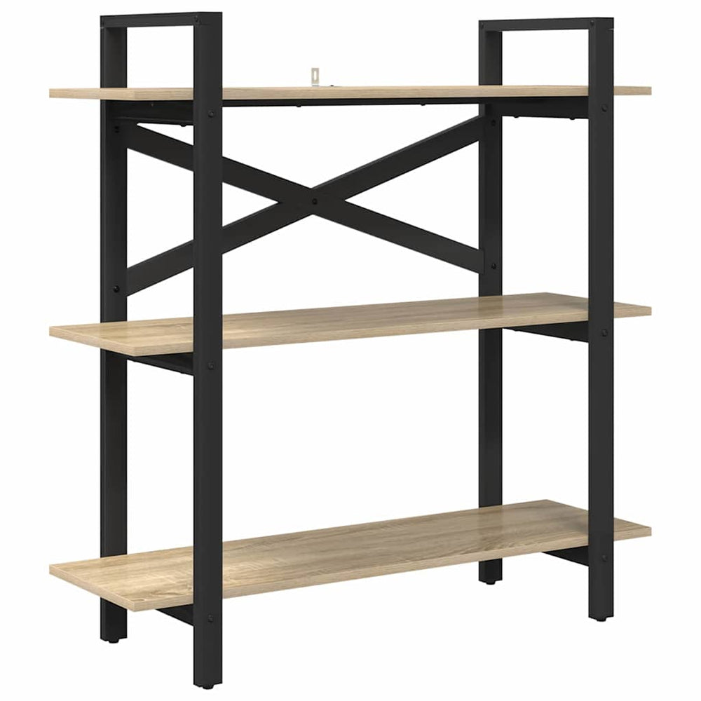 Bücherregal Sonoma Eiche 100 cm