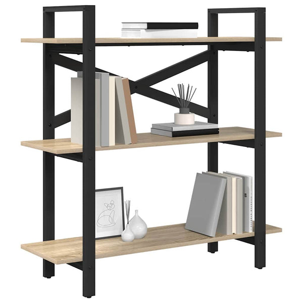 Bücherregal Sonoma Eiche 100 cm