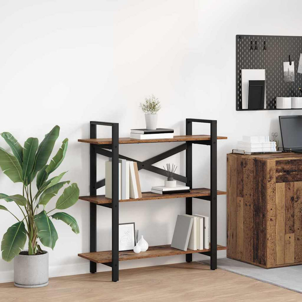 Bücherregal Altholz 100 cm