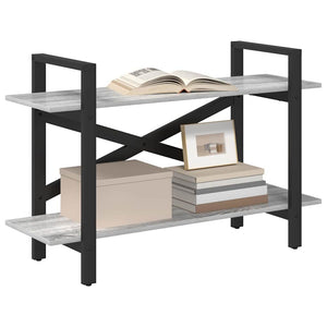 Graues Bücherregal Sonoma, 100 cm