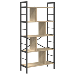 Bücherregal Sonoma Eiche 75x30x156 cm