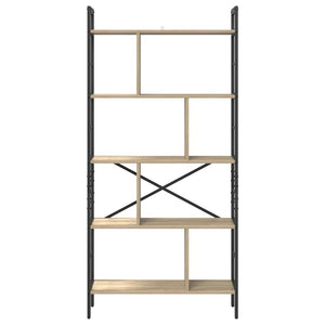 Bücherregal Sonoma Eiche 75x30x156 cm