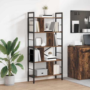 Bücherregal Geräucherte Eiche 75x30x156 cm