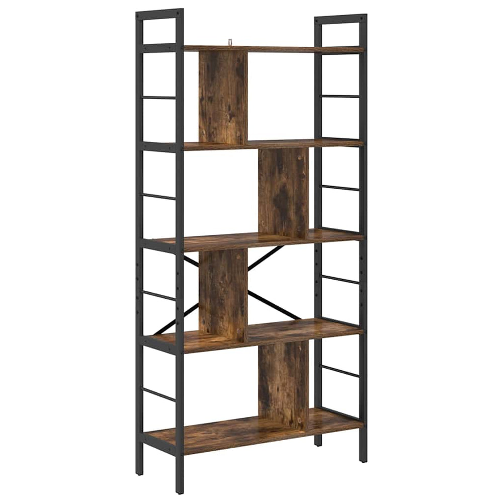 Bücherregal Geräucherte Eiche 75x30x156 cm