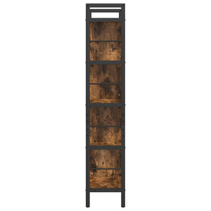 Bücherregal Geräucherte Eiche 75x30x156 cm