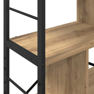Bücherregal Artisan Eiche 75x30x156 cm
