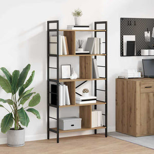 Bücherregal Artisan Eiche 75x30x156 cm