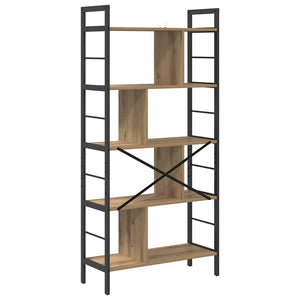 Bücherregal Artisan Eiche 75x30x156 cm