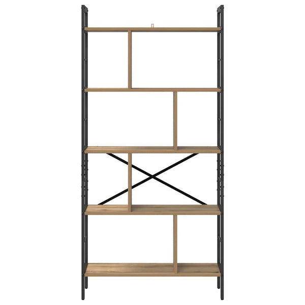 Bücherregal Artisan Eiche 75x30x156 cm