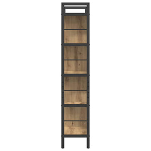 Bücherregal Artisan Eiche 75x30x156 cm