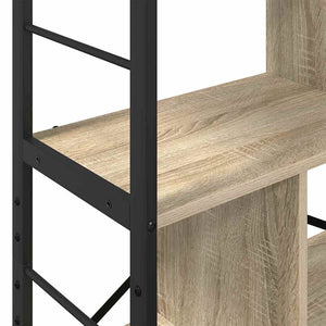 Bücherregal Sonoma Eiche 75x30x123,5 cm