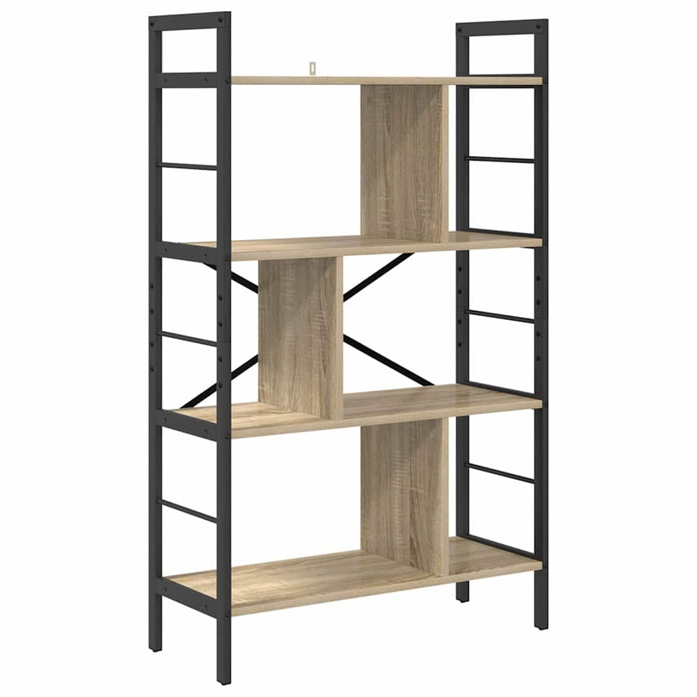 Bücherregal Sonoma Eiche 75x30x123,5 cm