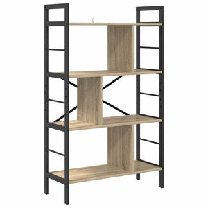 Bücherregal Sonoma Eiche 75x30x123,5 cm