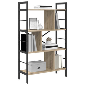 Bücherregal Sonoma Eiche 75x30x123,5 cm