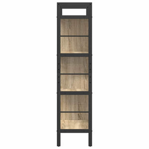 Bücherregal Sonoma Eiche 75x30x123,5 cm
