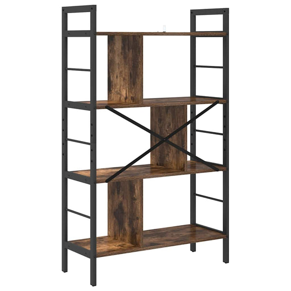 Bücherregal Geräucherte Eiche 75 cm