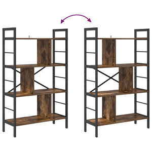 Bücherregal Geräucherte Eiche 75 cm