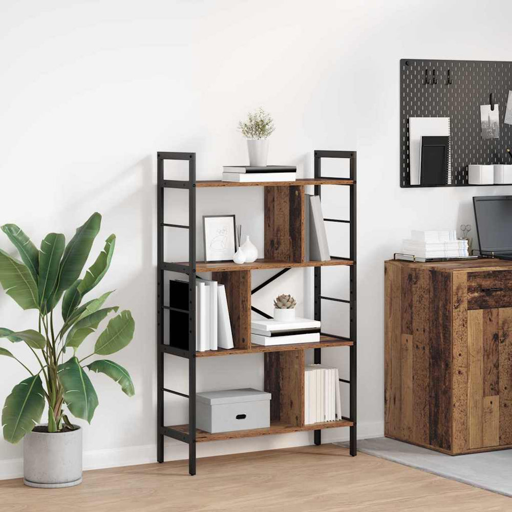 Bücherregal Altholz 75 cm