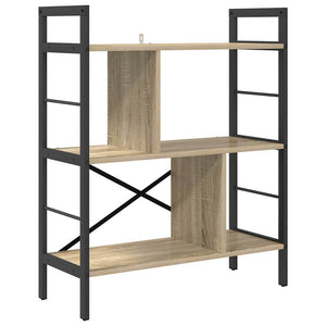 Bücherregal Sonoma Eiche 75x91 cm