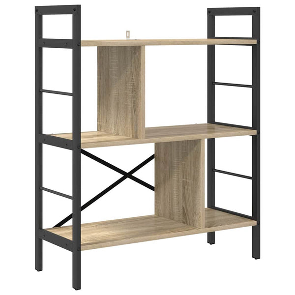 Bücherregal Sonoma Eiche 75x91 cm