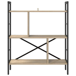 Bücherregal Sonoma Eiche 75x91 cm
