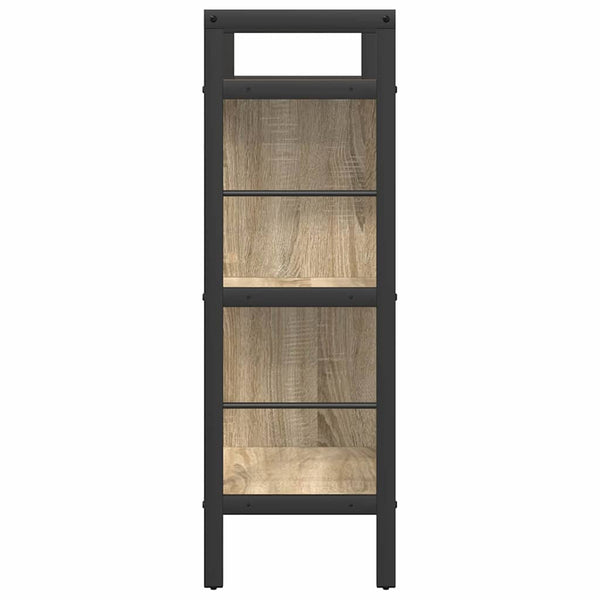Bücherregal Sonoma Eiche 75x91 cm