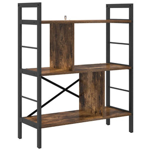 Bücherregal Geräucherte Eiche 75x30x91cm