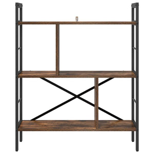 Bücherregal Geräucherte Eiche 75x30x91cm