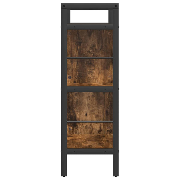 Bücherregal Geräucherte Eiche 75x30x91cm