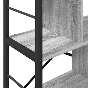 Bücherregal Grau Sonoma 75x91 cm
