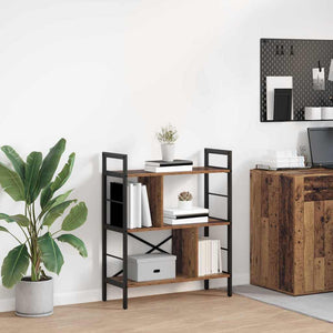 Bücherregal Altholz 75x30x91cm
