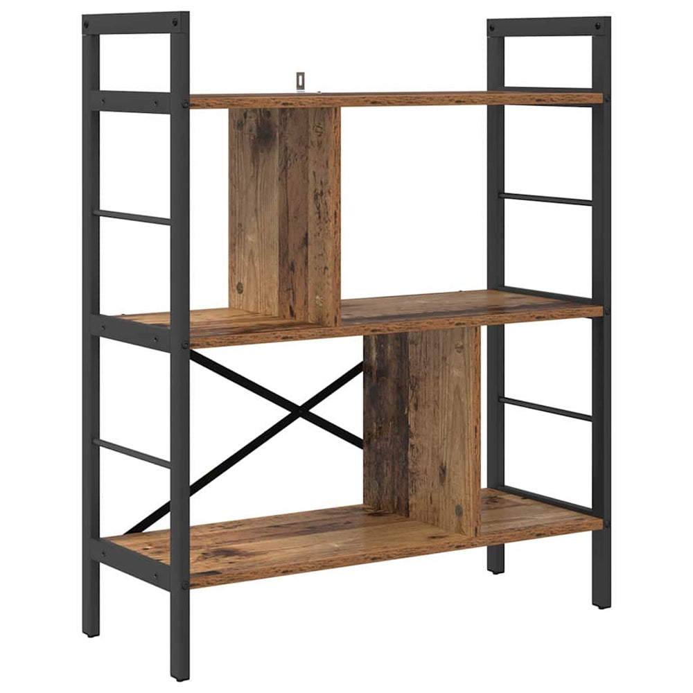 Bücherregal Altholz 75x30x91cm