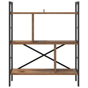 Bücherregal Altholz 75x30x91cm