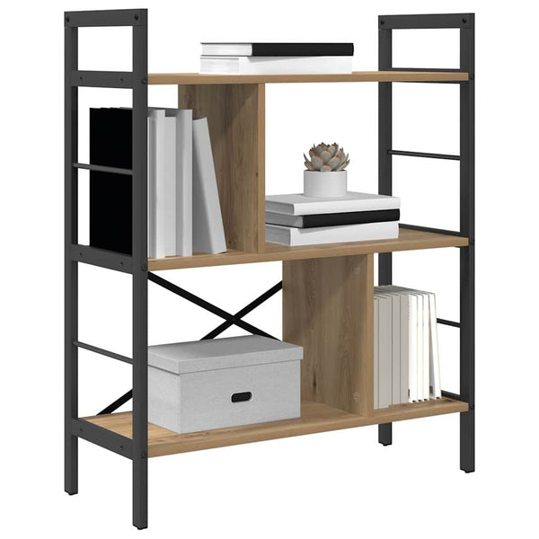Bücherregal Artisan Eiche 75x30x91 cm
