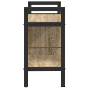 Bücherregal Sonoma Eiche 75 cm