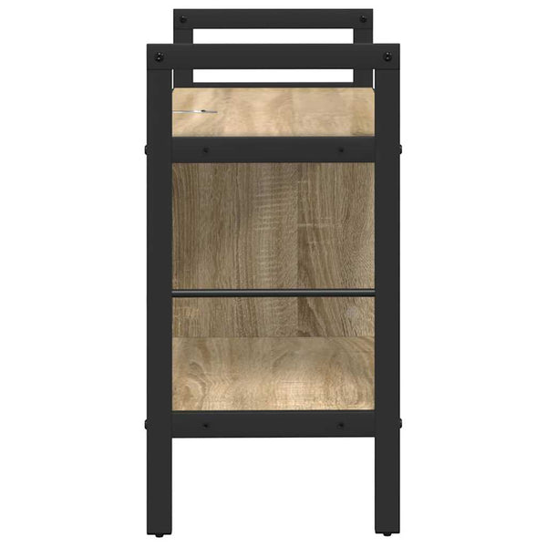 Bücherregal Sonoma Eiche 75 cm