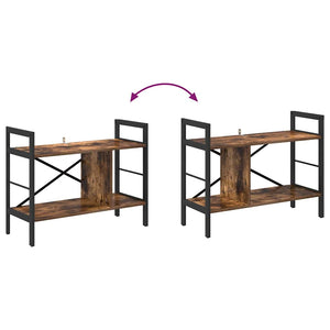 Bücherregal Geräucherte Eiche 75cm