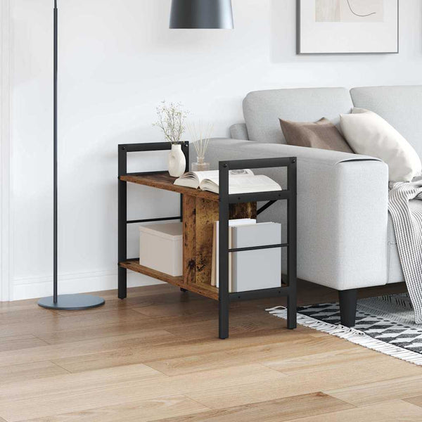 Bücherregal Altholz, 75 cm