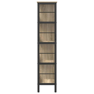 Bücherregal Sonoma Eiche 144,5 cm