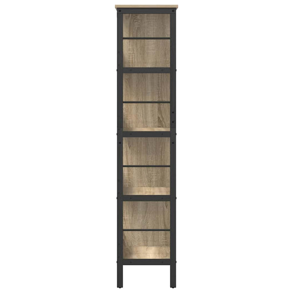 Bücherregal Sonoma Eiche 144,5 cm