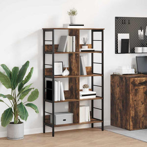Bücherregal Geräucherte Eiche 82x32x144,5 cm