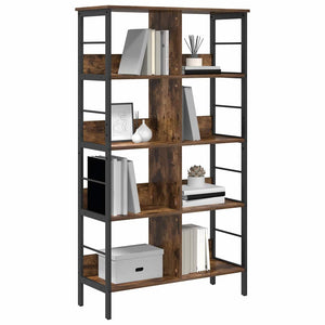 Bücherregal Geräucherte Eiche 82x32x144,5 cm