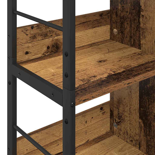 Bücherregal Altholz, 82 cm breit