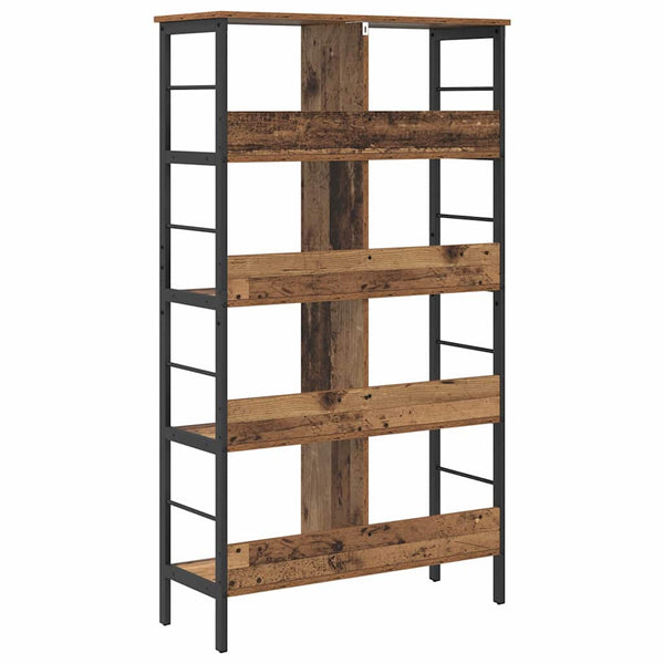 Bücherregal Altholz, 82 cm breit