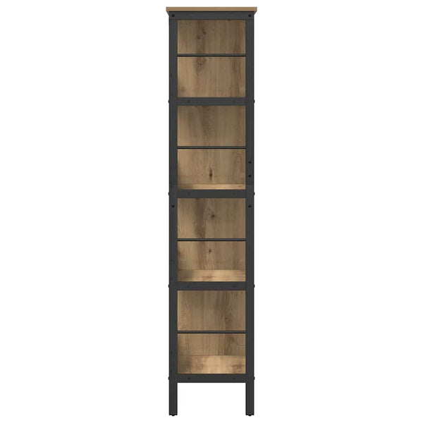 Bücherregal Artisan Eiche 82x32x144,5 cm