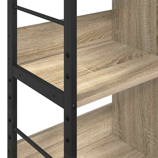 Sonoma Eiche Bücherregal, 112 cm