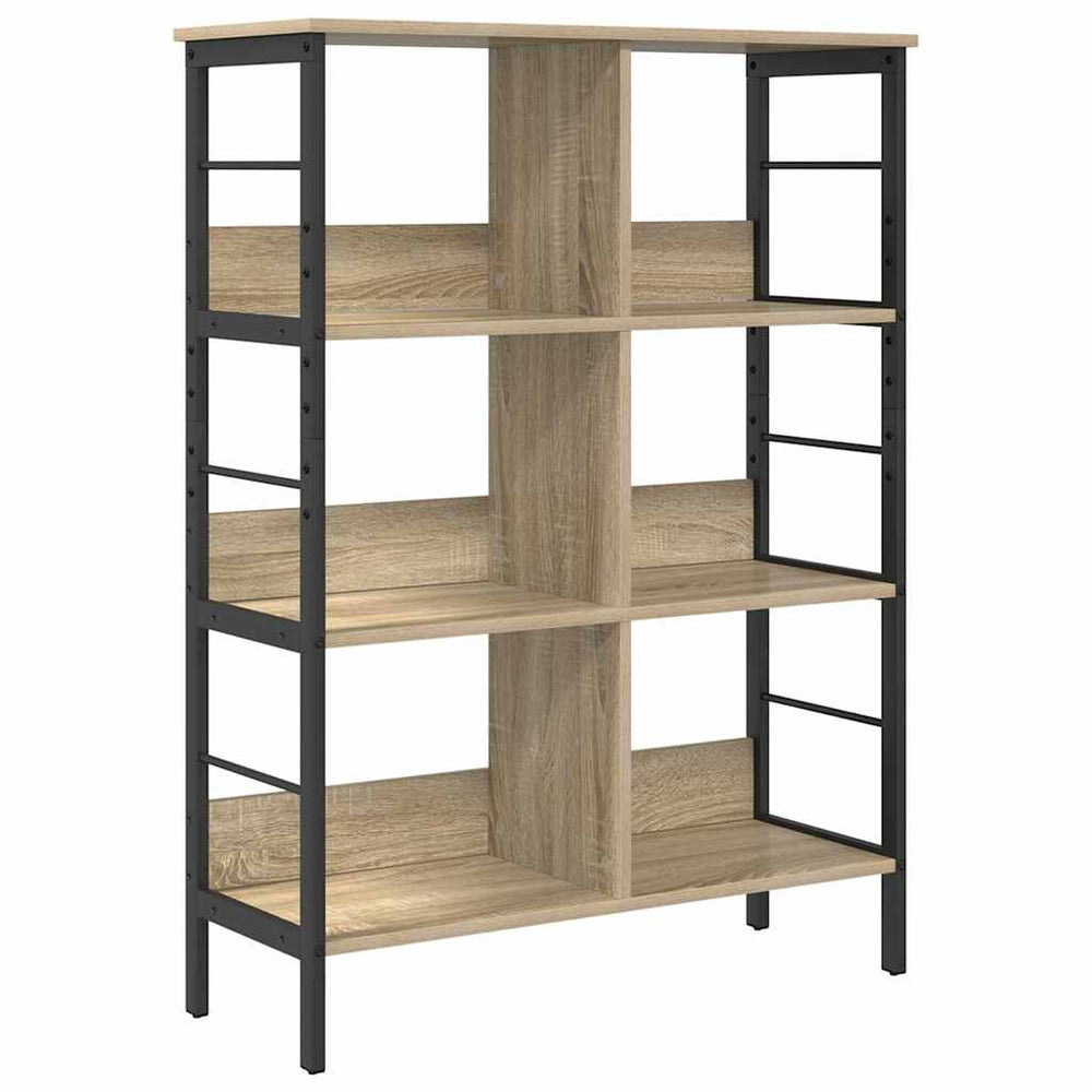 Sonoma Eiche Bücherregal, 112 cm
