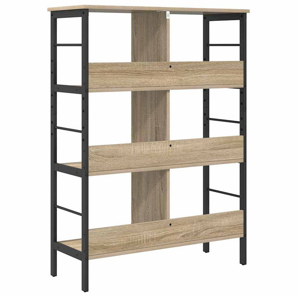 Sonoma Eiche Bücherregal, 112 cm
