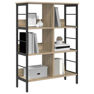 Sonoma Eiche Bücherregal, 112 cm
