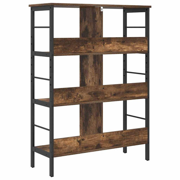 Bücherregal Geräucherte Eiche 82x32x112cm